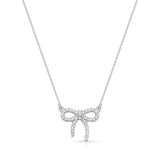 Colar laço dreams cravejado