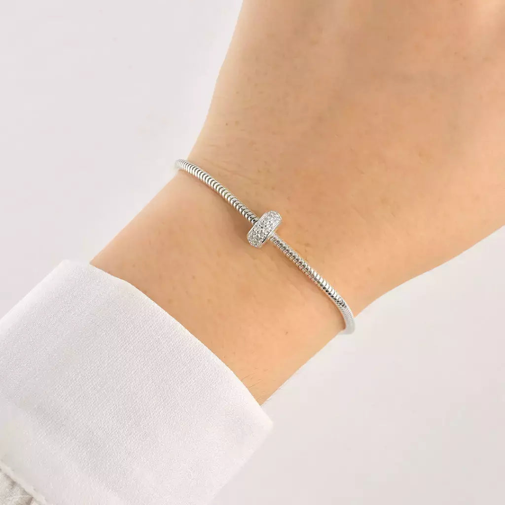 Berloque separador cravejado