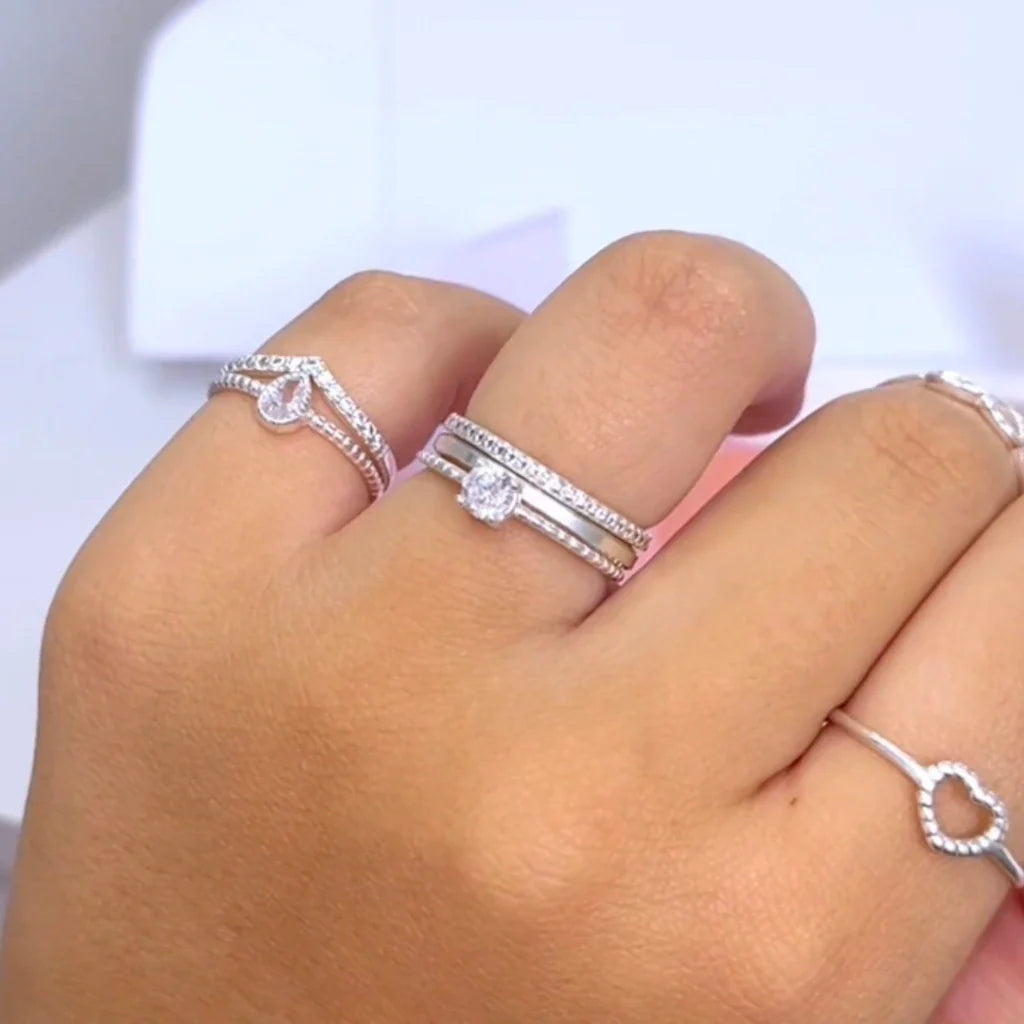 Kit “Up aliança” solitário+aparador