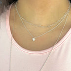 Choker elos coração