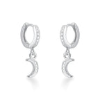 Argola cravejada lua